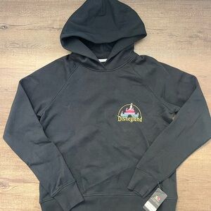 Embroidered Disneyland castle hoodie sweatshirt